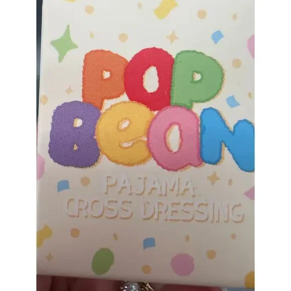 1 POP BEAN Pajama Cross Dressing Series" by POP MART CONFIRMED box! - Picture 2 of 2